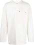 OAMC Sweater met logopatch Wit - Thumbnail 1
