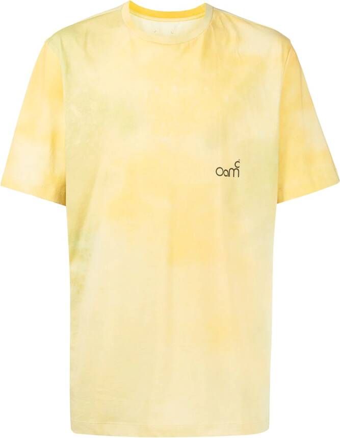 OAMC T-shirt met logoprint Geel