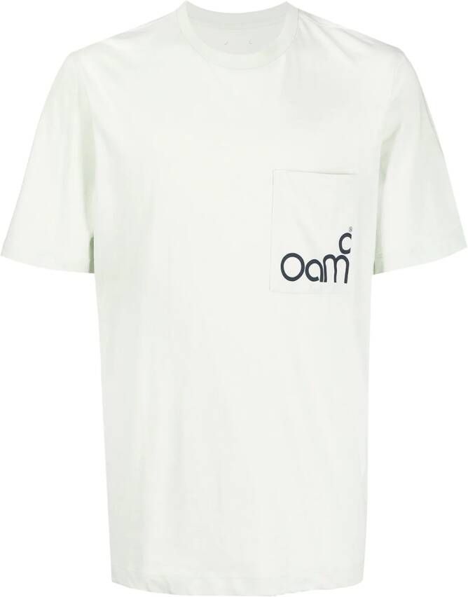 OAMC T-shirt met opgestikte zak Groen