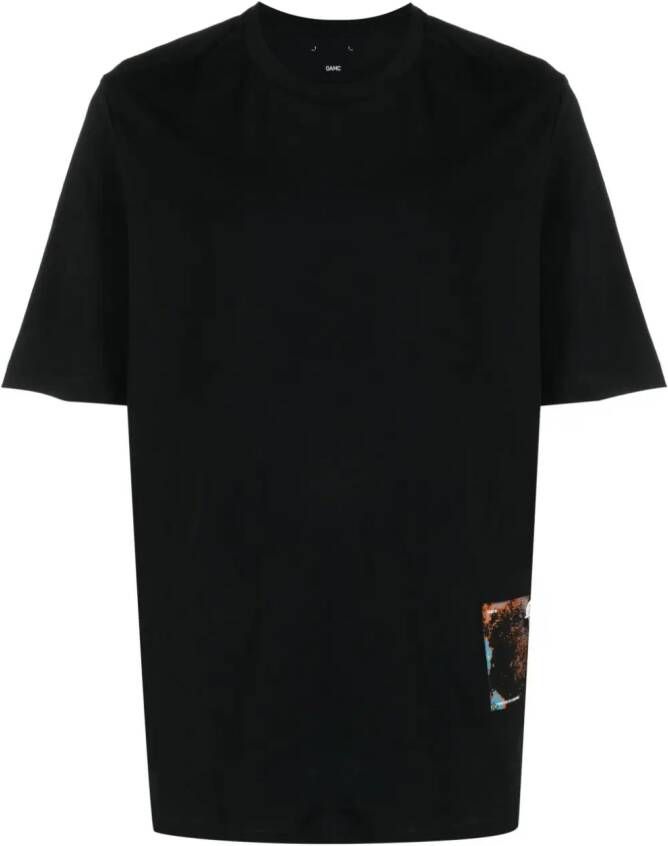 OAMC T-shirt met patch Zwart