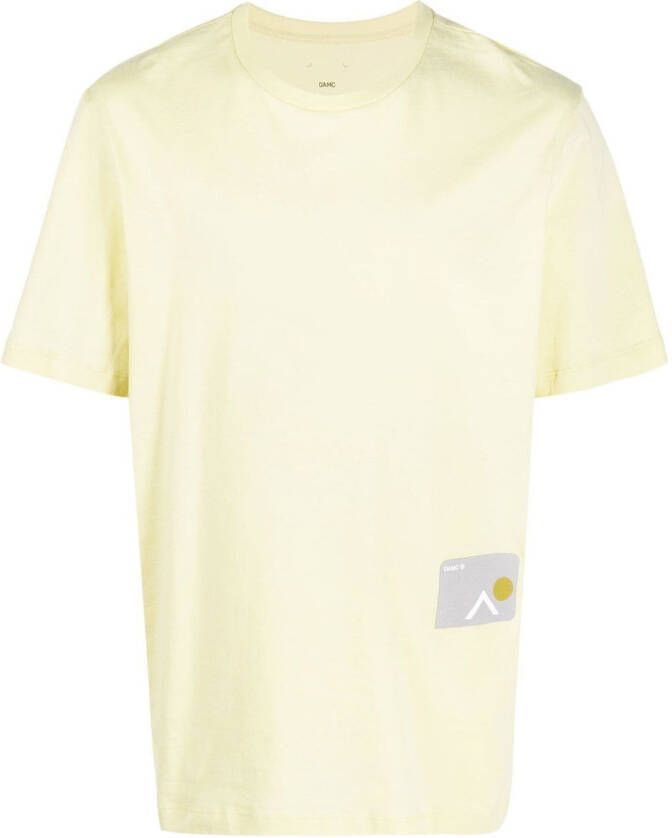 OAMC T-shirt met print Geel