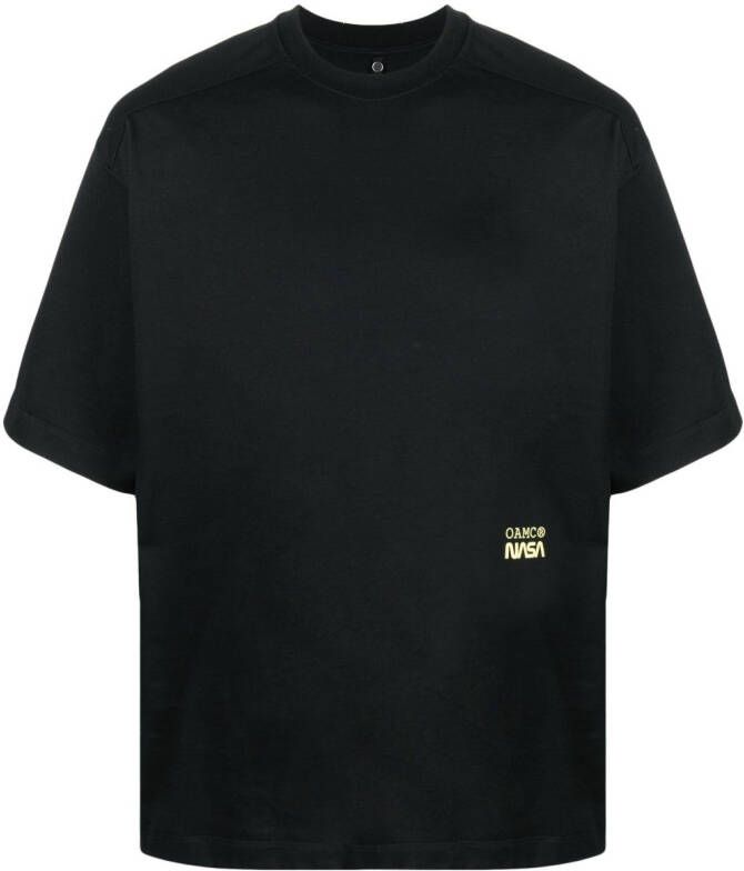 OAMC x Nasa T-shirt met print Zwart