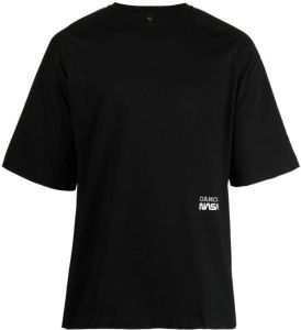 OAMC x Nasa T-shirt met maanprint Zwart