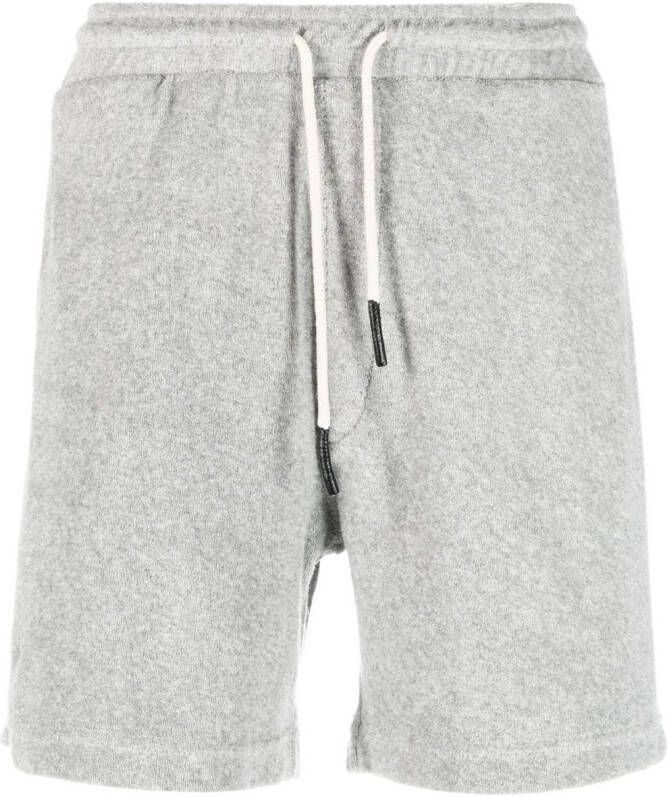 OAS Company Terry gelakte shorts Grijs