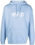 OBJECTS IV LIFE Hoodie met grafische print Blauw - Thumbnail 1