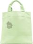 OBJECTS IV LIFE Shopper met logoprint Groen - Thumbnail 1
