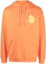 OBJECTS IV LIFE Hoodie met logoprint Oranje - Thumbnail 1