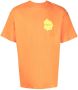 OBJECTS IV LIFE T-shirt met tekst Oranje - Thumbnail 1
