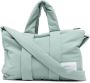 Off Duty Ashe gewatteerde shopper Blauw - Thumbnail 1