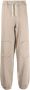 Off Duty Trainingsbroek met patch Beige - Thumbnail 1