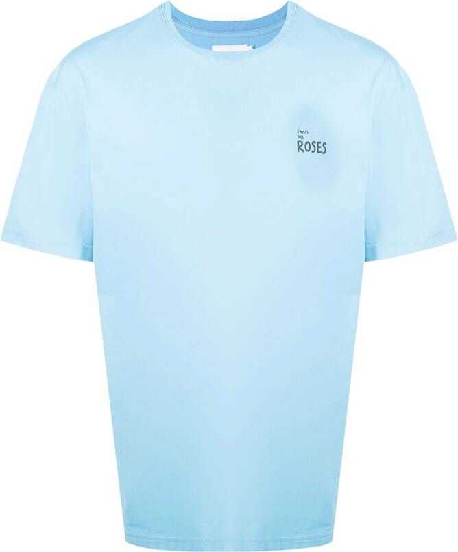 Off Duty T-shirt met print Blauw