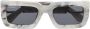 Off-White Eyewear Boston zonnebril met rechthoekig montuur Grijs - Thumbnail 1