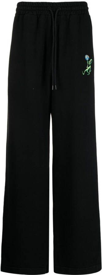 Off-White Trainingsbroek met logoprint Zwart