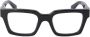 Off-White Eyewear Optical Style 21 bril Zwart - Thumbnail 1