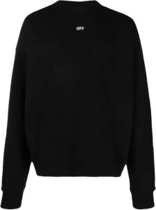 Off-White Sweater met Arrows-logo Zwart