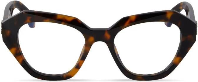 Off White Optische bril 'Style 43' Brown Unisex