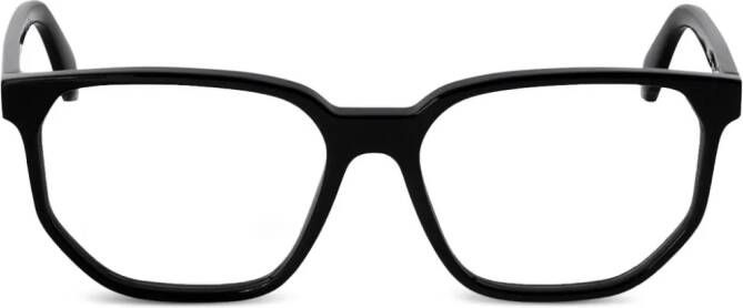 Off-White Optical Style 39 bril met vierkant montuur Zwart