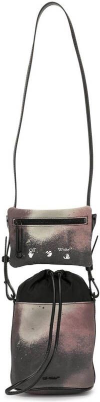 Off-White Buidel met camouflageprint 6001 CAMO WHITE