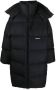Off-White Donsjack met logoprint Zwart - Thumbnail 1