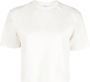 Off-White T-shirt met patroon Beige - Thumbnail 1