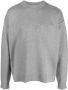 Off-White Gebreide sweater Grijs - Thumbnail 1