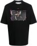 Off-White T-shirt met grafische print BLACK ORCHID - Thumbnail 1