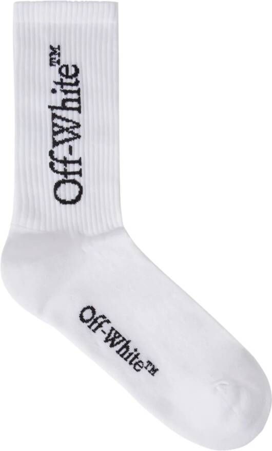 Off-White Halflange sokken Wit