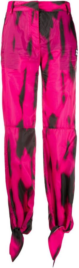 Off-White High waist broek Roze