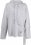 Off-White Hoodie met logopatch Grijs - Thumbnail 1