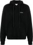 Off-White Hoodie met logoprint Zwart - Thumbnail 1