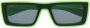 Off-White Jacob zonnebril met rechthoekig montuur Groen - Thumbnail 1