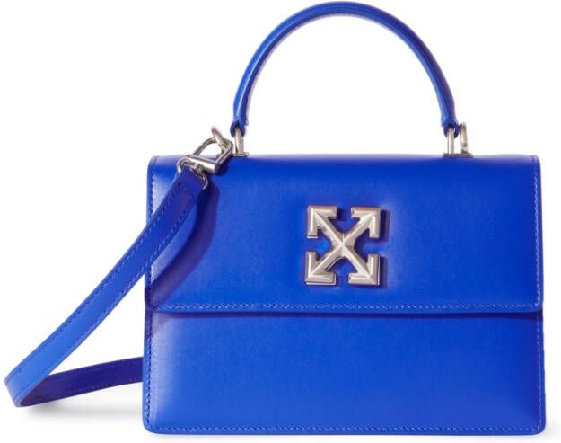 Off-White Jitney 1.4 tas met handgreep Blauw