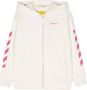 Off-White Kids Hoodie met print Wit - Thumbnail 1