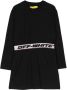 Off-White Kids Jurk met logoprint Zwart - Thumbnail 1