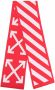 Off-White Kids Sjaal met print Zwart - Thumbnail 1