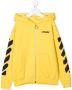 Off-White Kids Hoodie met logoprint Geel - Thumbnail 1