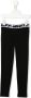 Off-White Kids Legging met logoband Zwart - Thumbnail 1