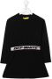 Off-White Kids Mini-jurk met logo tailleband Zwart - Thumbnail 1