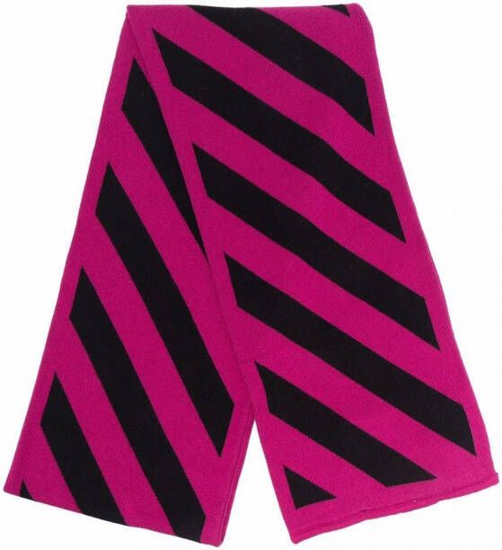 Off-White Kids Sjaal met print Roze