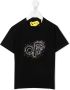 Off-White Kids T-shirt met verfraaid logo Zwart - Thumbnail 1