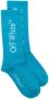 Off-White Kids Sokken met logoprint Blauw - Thumbnail 1