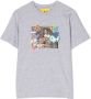 Off-White Kids T-shirt met print Grijs - Thumbnail 1
