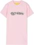 Off-White Kids T-shirtjurk met grafische print Roze - Thumbnail 1