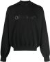 Off-White Sweater met logoprint Zwart - Thumbnail 1