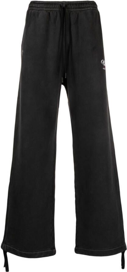 Off-White Trainingsbroek met logoprint Zwart