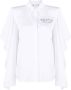Off-White Blouse met pofmouwen Wit - Thumbnail 1