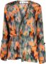 Off-White Blouse met print Groen - Thumbnail 1