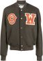Off-White Bomberjack met logopatch Groen - Thumbnail 1