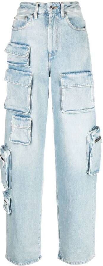 Off-White Cargo jeans Blauw