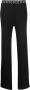 Off-White Geribbelde broek Zwart - Thumbnail 1